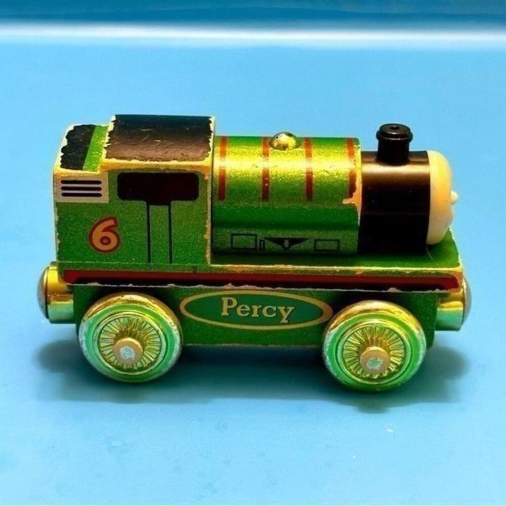 Thomas & Friends Wooden Railway Percy Metallic Train